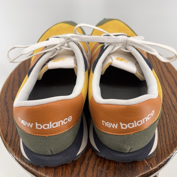 New Balance 237 Men's Harvest Gold Madras Orange Shoes Sneakers Size 13 D - Picture 5 of 11